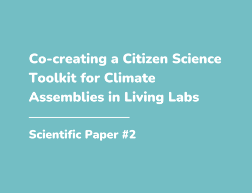 Co-creating a Citizen Science Toolkit for Climate Assemblies in Living Labs